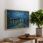 Starry Night Over the Rhône, 1888 - Floater Framed Canvas Print
