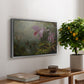Two Sun Angel Hummingbirds on a Branch, c. 1890-1904 - Floater Framed Canvas Print