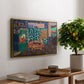 Interior with Aubergines, 1911 - Floater Framed Canvas Print