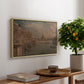 Somerset House Terrace from Waterloo Bridge, c. 1819 - Floater Framed Canvas Print