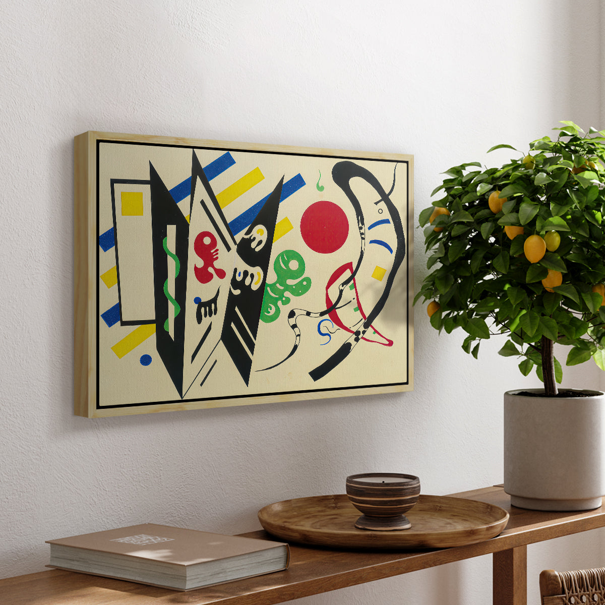 Reciprocity (Réciproque), 1935 - Floater Framed Canvas Print