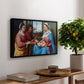 Sacred Conversation, c. 1505 - Floater Framed Canvas Print