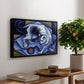 Cat Playing with a Ball, 1945-1950 - Floater Framed Canvas Print