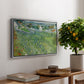Vineyards at Auvers, 1890 - Floater Framed Canvas Print
