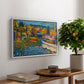 Study for Autumn Landscape with Boats, 1908 - Floater Framed Canvas Print