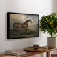 Eagle, A Celebrated Stallion, 1809 - Floater Framed Canvas Print