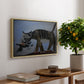 Cat Catching a Bird, 1939 - Floater Framed Canvas Print
