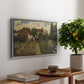 Garden of a Florist (The Flower Garden), 1864 - Floater Framed Canvas Print