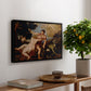 Venus and Adonis, 1554 - Floater Framed Canvas Print