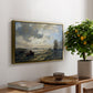Fresh Breeze on the Norwegian Coast, 1876 - Floater Framed Canvas Print
