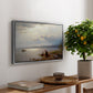 On the Banks of the Chiemsee, 1871 - Floater Framed Canvas Print