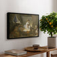 The Visit to the Nursery, c. 1775 - Floater Framed Canvas Print