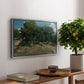 Fontainebleau: Oak Trees at Bas-Bréau, c. 1830-1835 - Floater Framed Canvas Print