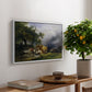 The Harvest Wagon (Der Heuwagen), c. 1850 - Floater Framed Canvas Print