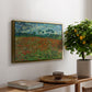 Field with Poppies, 1889 - Floater Framed Canvas Print