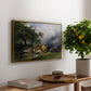 The Harvest Wagon (Der Heuwagen), c. 1850 - Floater Framed Canvas Print