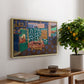 Interior with Aubergines, 1911 - Floater Framed Canvas Print