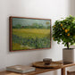 Field with Irises near Arles, 1888 - Floater Framed Canvas Print