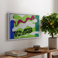 The Lagoon (Le lagon), from Jazz, 1947 - Floater Framed Canvas Print