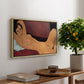 Reclining Nude (Nu couché), 1917 - Floater Framed Canvas Print