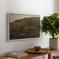 Landscape from Ebersteinburg in Baden, 1876 - Floater Framed Canvas Print