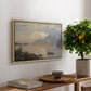 Traunsee, 1871 - Floater Framed Canvas Print