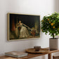 The Stolen Kiss (Le Baiser à la dérobée), c. 1788 - Floater Framed Canvas Print