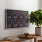 Snakeshead (Printed Textile), c. 1876 - Floater Framed Canvas Print
