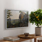 Landscape with the Balbersteine near Miesenbach, 1839 - Floater Framed Canvas Print