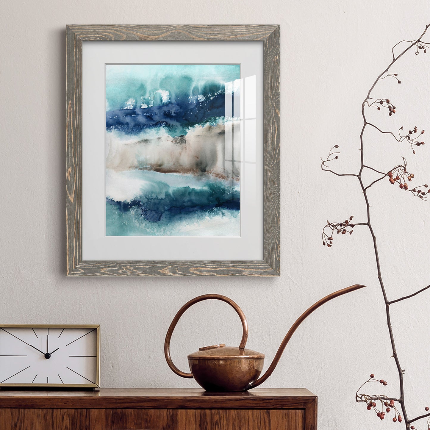 Shifting Sands - Premium Framed Print - Distressed Barnwood Frame - Ready to Hang