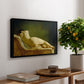 Reclining Nude (Liggende model), 1833 - Floater Framed Canvas Print