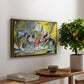 Still Life with Cat and Lobster, 1962 - Floater Framed Canvas Print