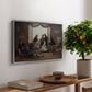 A Group of Danish Artists in Rome, 1837 - Floater Framed Canvas Print