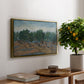 Olive Trees, 1889 - Floater Framed Canvas Print