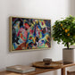 Improvisation. Deluge, 1913 - Floater Framed Canvas Print