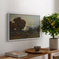 Sunset on the Allier (Soleil couchant sur l'Allier), 1904 - Floater Framed Canvas Print
