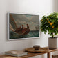 Breezing Up (A Fair Wind), 1873-1876 - Floater Framed Canvas Print