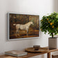 Grey Arabian Stallion, Property of Sir Watkin Williams-Wynn, c. 1817 - Floater Framed Canvas Print