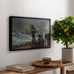The Signal of Distress, c. 1896 - Floater Framed Canvas Print