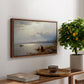 On the Banks of the Chiemsee, 1871 - Floater Framed Canvas Print