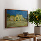 The Yellow House (The Street), 1888 - Floater Framed Canvas Print