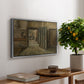 The Conversation, 1884 - Floater Framed Canvas Print