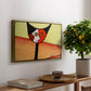 Picasso's Cat–El Gato - Floater Framed Canvas Print