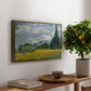 Wheat Field with Cypresses, 1889 - Floater Framed Canvas Print