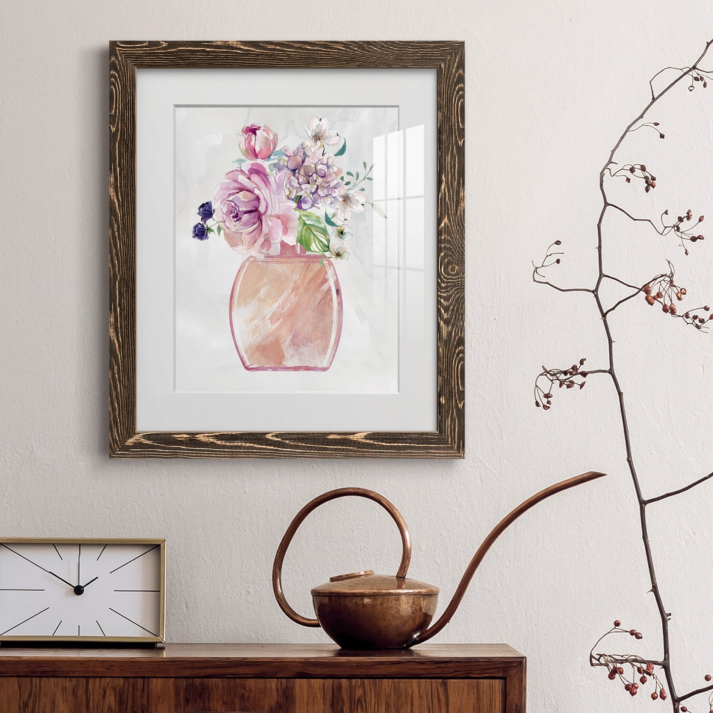 Fragrance of Summer II - Premium Framed Print - Distressed Barnwood Frame - Ready to Hang