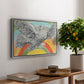 Flying Dove with Rainbow (Colombe volant à l'Arc-en-ciel), 1952 - Floater Framed Canvas Print