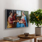 Sacred Conversation, c. 1505 - Floater Framed Canvas Print