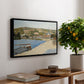 The Riverbank, Les Andelys, 1886 - Floater Framed Canvas Print