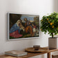 The Holy Family with a Shepherd, c. 1510 - Floater Framed Canvas Print