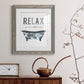 Palm Bath I - Barnwood Framed Art Print